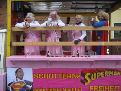 spontaner Junggesellenverabschiedungswagen