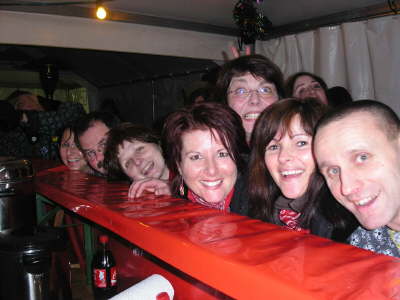 roter Laufsteg