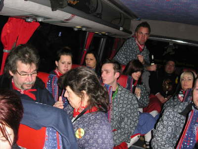 Busfahrt mit Umwegen