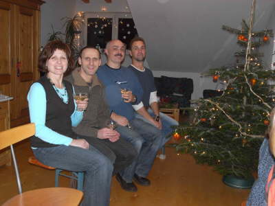 Festg�ste / M�nnerrunde mit Irmi